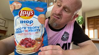 Unboxing Lays IHOP Rooty Tooty Fresh N Fruity Potato Chips [upl. by Purse]