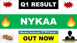 Nykaa q1 results 2025  Nykaa Results Today  Nykaa Share Latest News  Nykaa results  Nykaa share [upl. by Torruella538]