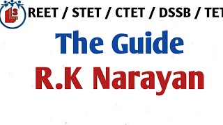 The Guide  R K NARAYAN STETREETCTET  BA  MA [upl. by Nevile167]