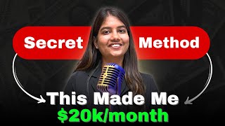 This Secret Method Makes Me 20KMonth ft Aditi Jain  1 Organic Market Expert  Founder Inomagic [upl. by Esinned]