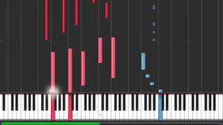 Violetta  En Mi Mundo  Piano Tutorial in Synthesia  cover [upl. by Ecnaled]