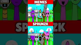 Incredibox Sprunki Memes VS Sprunzk MIX VERSION [upl. by Coreen]