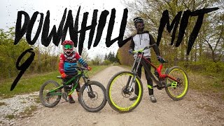 Downhill mit dem neunjährigen Johann Schumacher im Trailpark Mehring [upl. by Anirat]