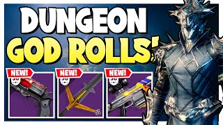 FARM THESE TODAY  Grasp of Avarice Dungeon Weapons GOD ROLL Guide  Destiny 2 Weapon Guide [upl. by Lewellen609]