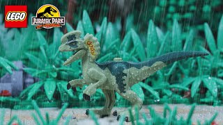 Escape with a Barbasol can  LEGO Jurassic Park 30th anniversary [upl. by Grondin159]