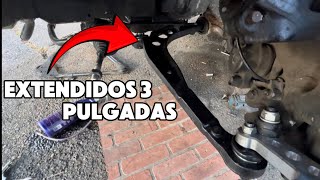 Instalo Brazos extendidos a mi BMW e46 [upl. by Rodney]