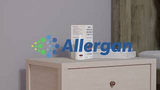 Allergan Eye Drop Packaging Design Motion Graphics [upl. by Uile]