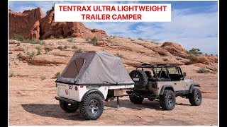 Tentrax  ultra lightweight compact cargo tent trailer [upl. by Resee191]