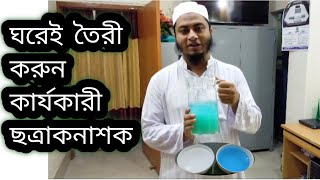 ঘরেই বানিয়ে ফেলুন কার্যকরী ছত্রাকনাশক বর্দুমিক্সচার  Make an effective fungicide Bordeaux mixture [upl. by Marciano]