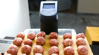 How to make Sous Vide Meatballs [upl. by Wende]