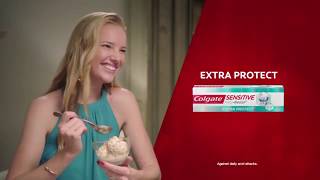 Colgate Sensitive Pro Relief Extra Protect  The Ice Cream TV Commercial 2017 [upl. by Yentterb399]