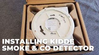 How to Install Kidde Smoke amp CO Detector [upl. by Yraccaz771]