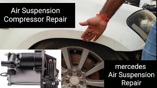 Airmatic Compressor Repair Air Suspension Compressor Problem solved Mercedes Bmw Audi [upl. by Pachton]