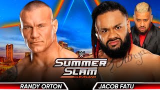 Randy Orton vs Jacob Fatu Full Match WWE SummerSlam 2024 Highlights [upl. by Etty602]