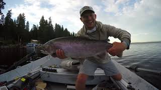 15lb Klamath Lake Rainbow  Rogue Fly Shop [upl. by Dinnage418]