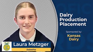 2024 State Proficiency Winner Recognition  Dairy Production Placement [upl. by Labana225]