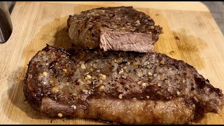 Perfect Air Fryer Steak Recipe  Juicy and Tender Top Sirloin Steak [upl. by Walden]