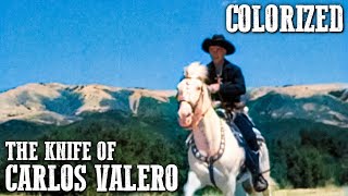 Hopalong Cassidy  The Knife of Carlos Valero  EP14  COLORIZED  Classic Western Series [upl. by Adnol]