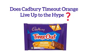 Unwrapping Bliss Cadbury Timeout Orange Review CadburyTimeoutOrange ChocolateReview SnackTime [upl. by Hgieleak409]