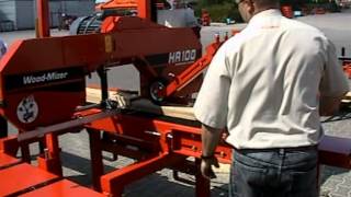 WoodMizer HR100 resaw [upl. by Mellitz]