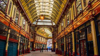 Leadenhall market HARRY POTTER location London [upl. by Mattias605]