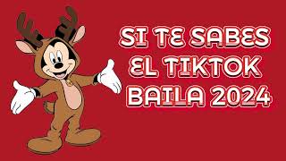 SI TE SABES EL TIKTOK BAILA  2024 [upl. by Yoreel21]