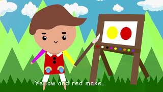 I Love Colors  Colors Song For Kids  Learn Colors  Clothing Song For Kids  Time 4 Kids TV [upl. by Sheets613]