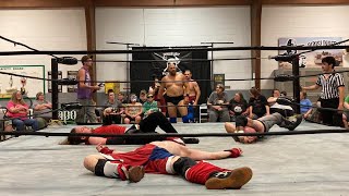 KOP amp Dallas Troy vs Kori Adams Chris Hensley and Frankie Swamptower Resolute Wrestling 92024 [upl. by Dagny]