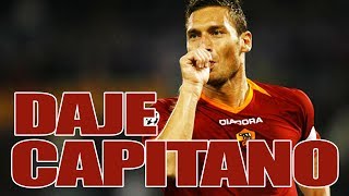 DAJE CAPITANO  CANZONE TRIBUTO PER FRANCESCO TOTTI  PARODIA DI SUBEME LA RADIO  Daniele Brogna [upl. by Cadmarr260]