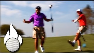 Bryan Bros Golf Trick Shots  Gator Edition [upl. by Eecats]