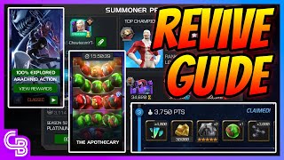 2024 Revive Farming Guide 100 per month  Marvel Contest of Champions [upl. by Lenoyl]