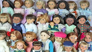 All My American Girl Dolls Spring 2023  A Doll Collectors Collection [upl. by Orvie162]