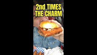 Deep Fried Mozzarella Cheese Patty CHANGES EVERYTHING [upl. by Nnaed461]