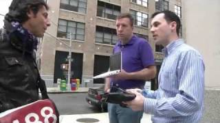 RFID Skimming Demos on Streets of NYC [upl. by Iblok]