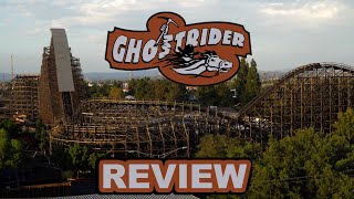 Ghostrider Review  Knotts Berry Farms Signature Wooden Roller Coaster [upl. by Atteuqnas]