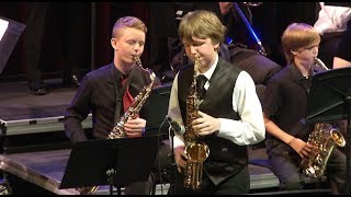 2018 All County Middle School Jazz Ensemble [upl. by Ihn203]