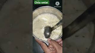 chila omlat foodchapatiindianbreadreciperotiindianfoodrotiloverrotirecipetrendingshorts [upl. by Hooge]