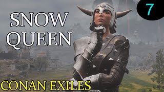 Conan Exiles  Black ice Snow Queen Episode 7 [upl. by Marigolde982]