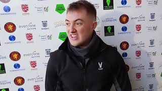 POST MATCH INTERVIEW Barnstaple Town H TSWL March 9th [upl. by Coit888]