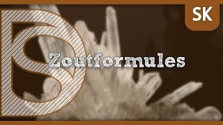 Examen scheikunde  Zoutformules Zouten [upl. by Enailuj278]