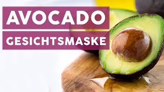 Gesichtsmaske selber machen mit Avocado Honig und Joghurt  mit JACKO [upl. by Xavier]