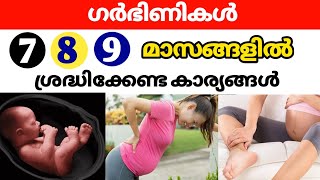 Third Trimester Of Pregnancy Malayalam  Pregnancy Care 7 9 Months  Pregnancy Care [upl. by Getter583]