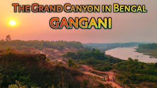 Gangani the Grand Canyon in Bengal  One Day Tour Near Kolkata  Gangani Bike Ride 2023 [upl. by Ailerua]