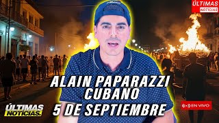 REVUELTAS en CUBA🚨CIERRAN las CALLES con BARRICADAS ENCENDIDAS🔴Alain Paparazzi Cubano EN VIVO ✅ [upl. by Ehr983]