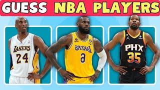 Guess NBA Players in 3 seconds  NBA PLAYERS QUIZ 🏀🔥 [upl. by Elleral482]