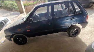 Modified Maruti 800 offroad rims 6J Review deep dish  Modified Maruti 800 offroad rims [upl. by Tootsie]