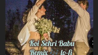 Koi Sehri Babu LoFi 🎧🌹 Instagram Viral Song [upl. by Lonnie]