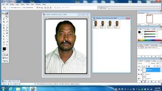 How to print passport size photo in A4 size photo paper [upl. by Nosaes202]