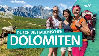 Die italienischen Dolomiten Wandern vom Pragser Wildsee zur Seiser Alm  Wunderschön  ARD Reisen [upl. by Iatnwahs]