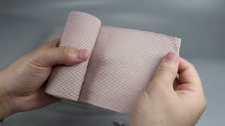 Factory High Elastic Bandage For Wound Dressing Skin Color Medical Bandage [upl. by Mloclam38]